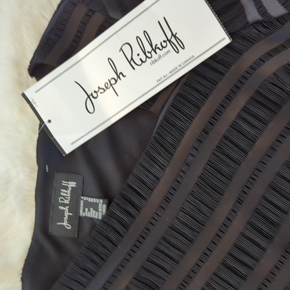 JOSEPH RIBKKOFF Black Textured Dress ~ NWT - Picture 4 of 10